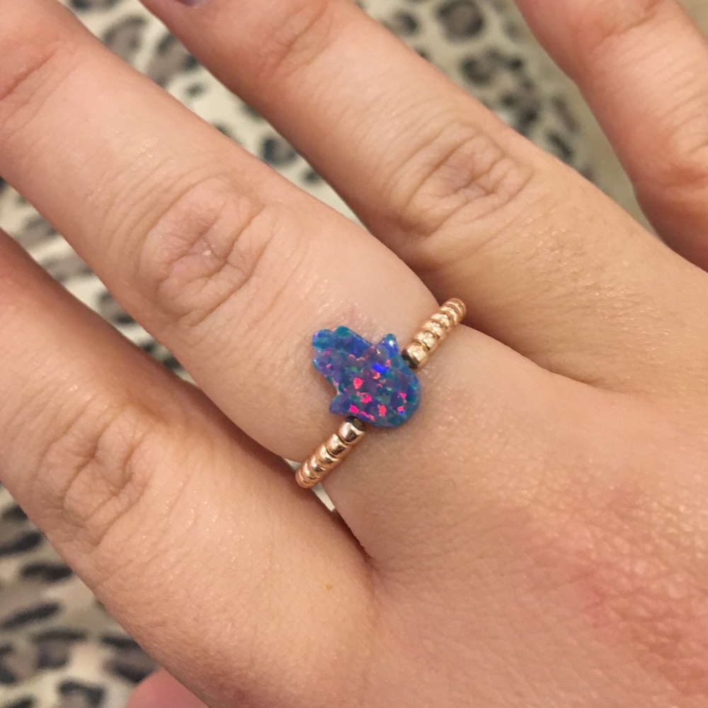 Hamsa elastic ring